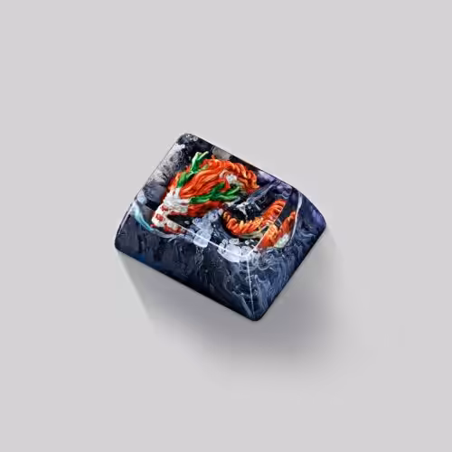 dragon artisan keycaps 115