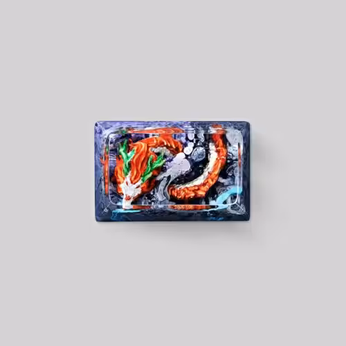 dragon artisan keycaps 119