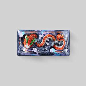 dragon artisan keycaps 125