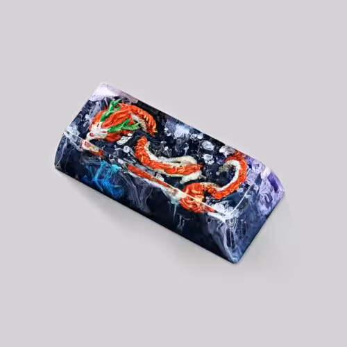 dragon artisan keycaps 127