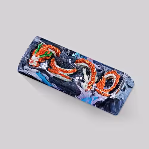 dragon artisan keycaps 130