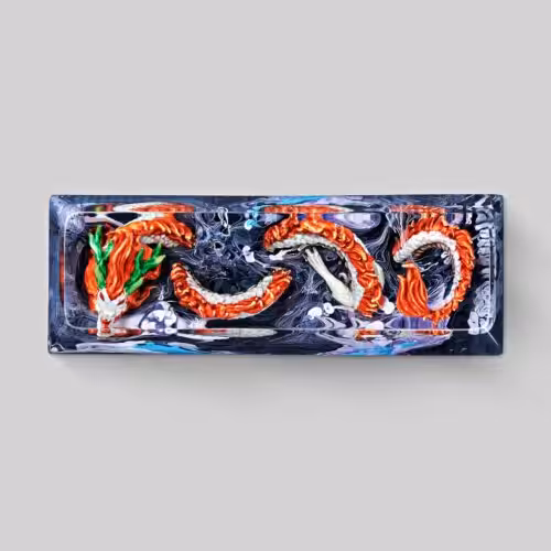 dragon artisan keycaps 131