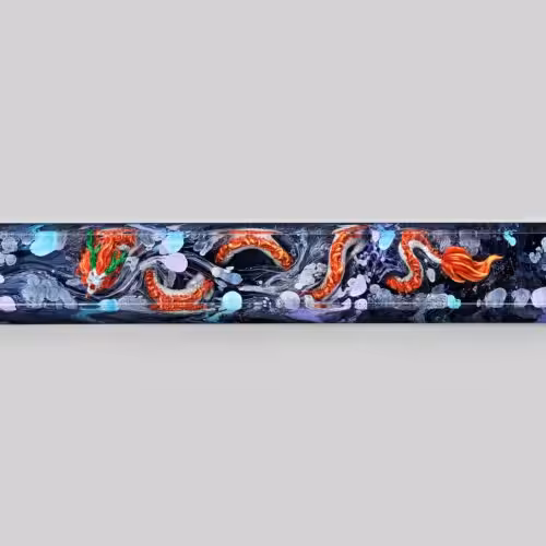 dragon artisan keycaps 134