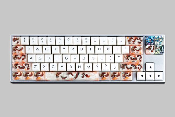 dragon artisan keycaps 145