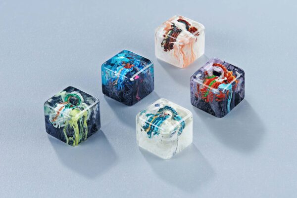 dragon artisan keycaps 159