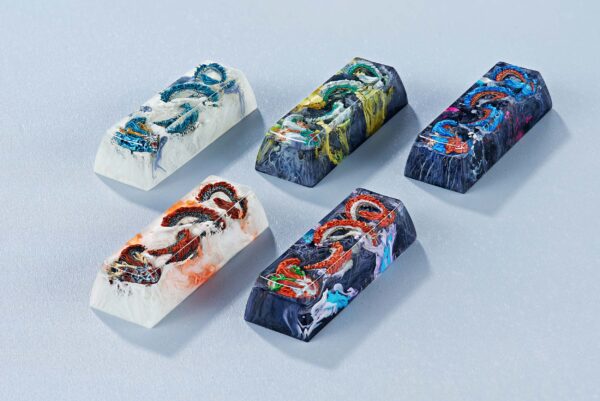 dragon artisan keycaps 164