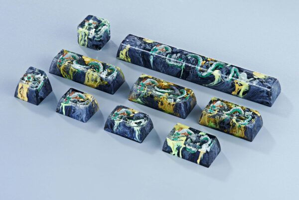 dragon artisan keycaps 169
