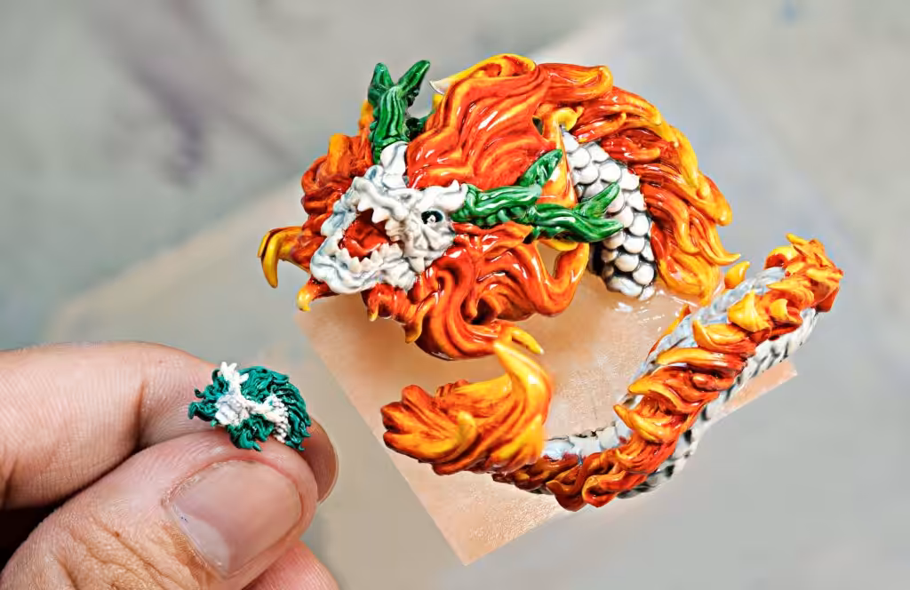 dragon artisan keycaps 177