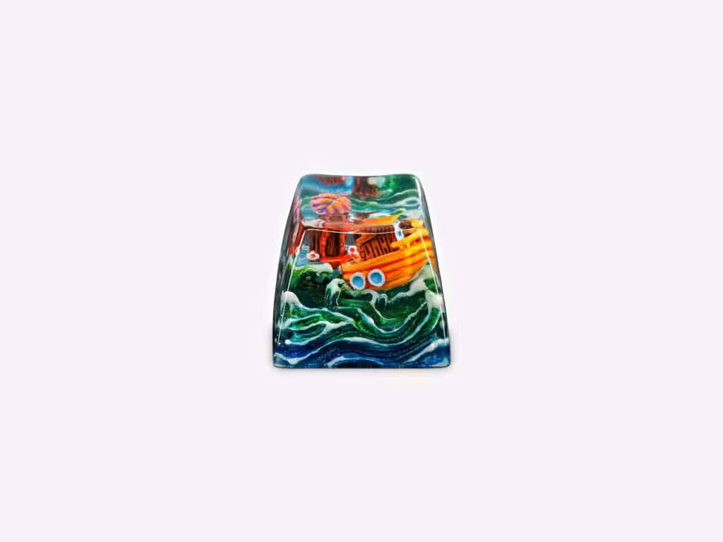 fisherman customs artisan keycap 08