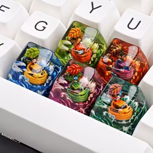 fisherman customs artisan keycap 25
