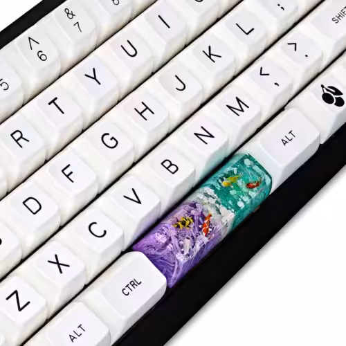 Koi Fish Custom Keycaps (16)