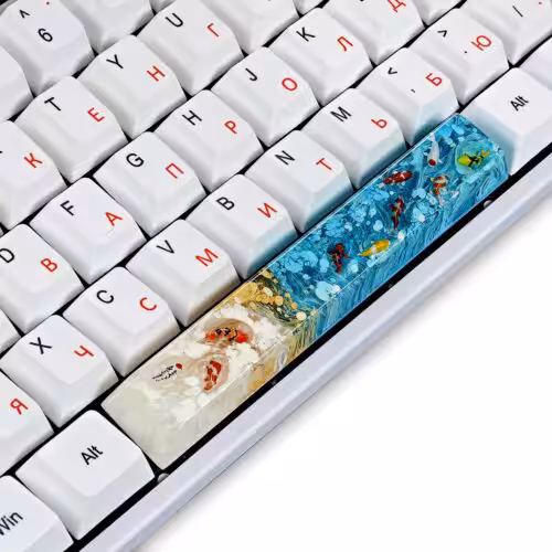 Koi Fish Custom Keycaps (19)