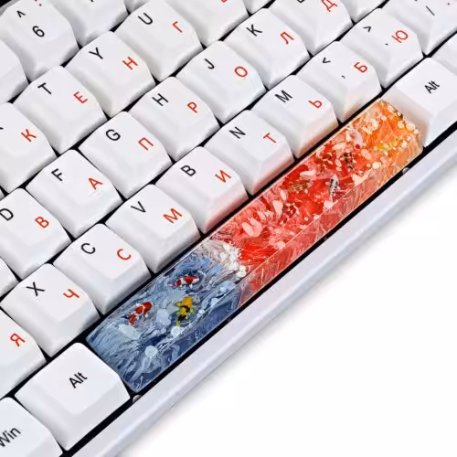 Koi Fish Custom Keycaps (21)