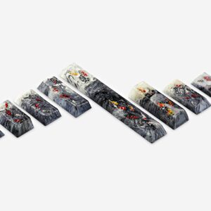Koi Fish Custom Keycaps (27)