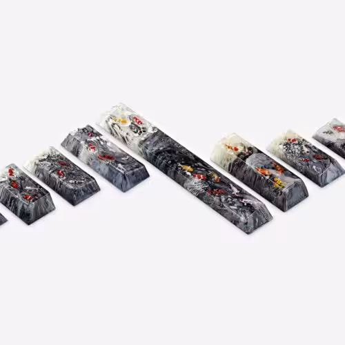 Koi Fish Custom Keycaps (27)