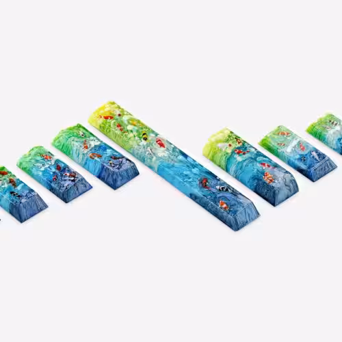 Koi Fish Custom Keycaps (29)