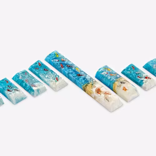 Koi Fish Custom Keycaps (30)