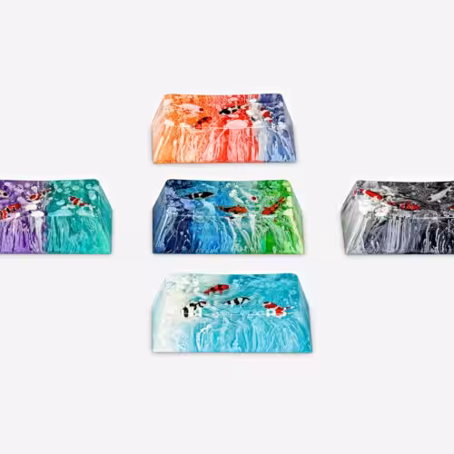 Koi Fish Custom Keycaps (35)