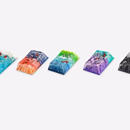 Koi Fish Custom Keycaps (38)