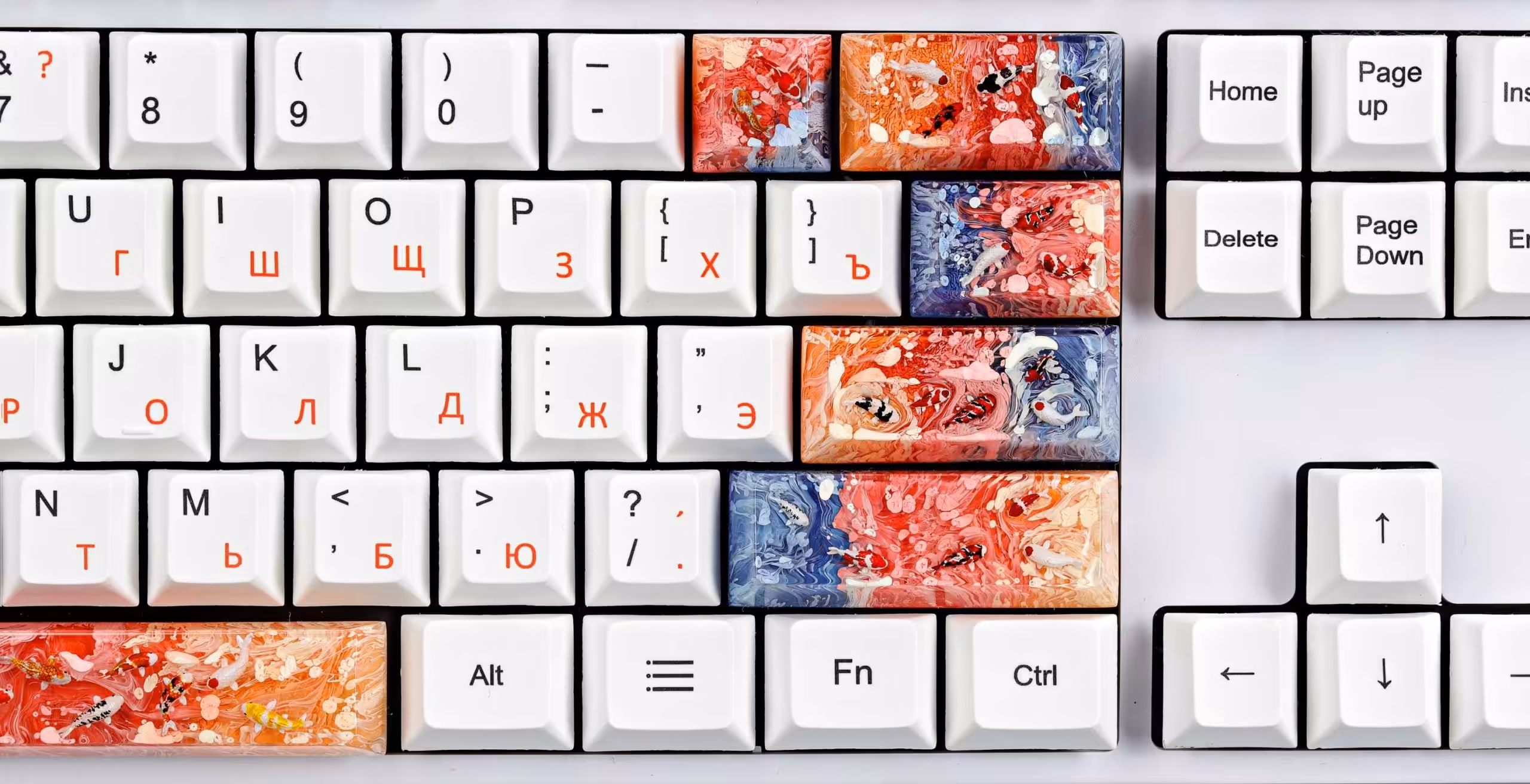 Koi Fish Keycaps 1