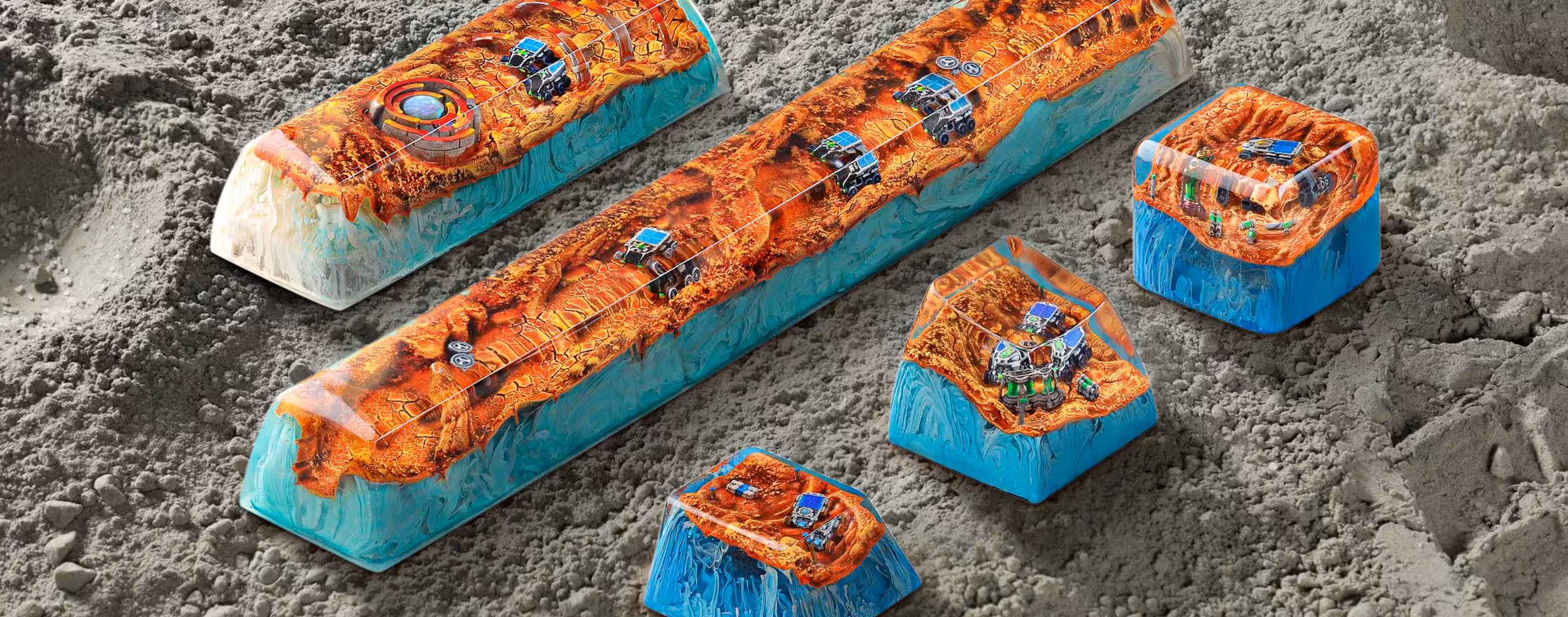 Mars Custom Keycaps 108