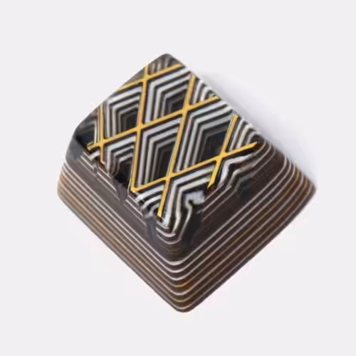 Artifact Series – Lozenge Valleys Keycap by Jelly Key