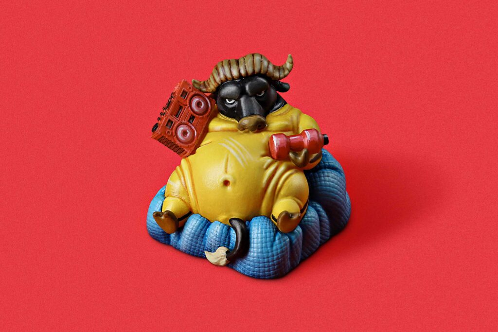 Zodiac Ox Keycaps 007